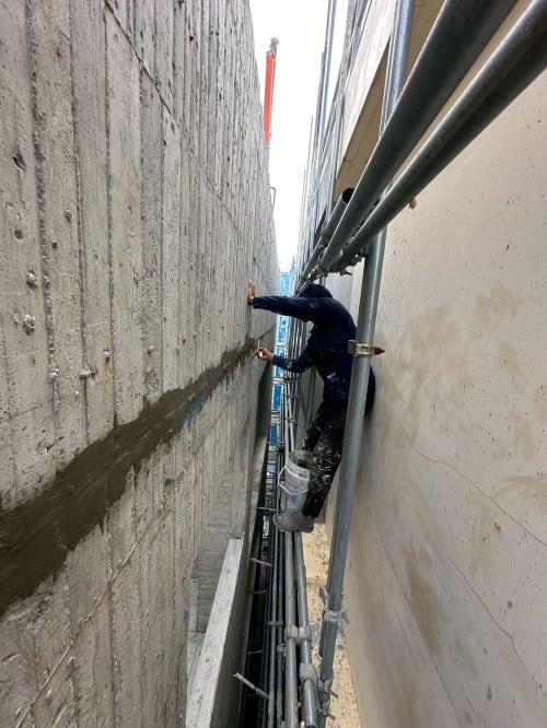 左營區新中街新建案防水 076