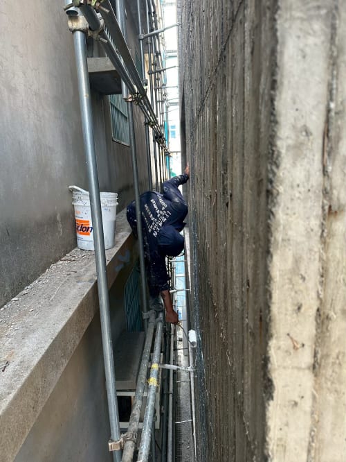 左營區新中街新建案防水 079