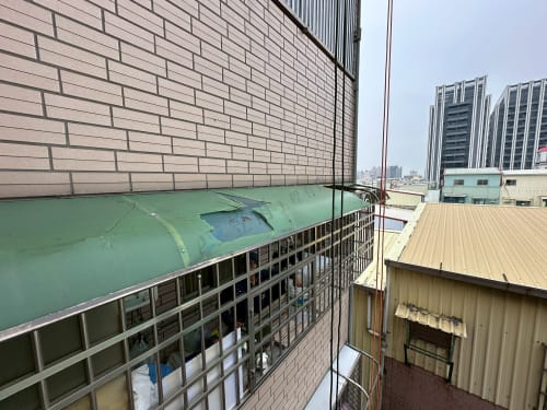 天興街雨遮更換工程 081