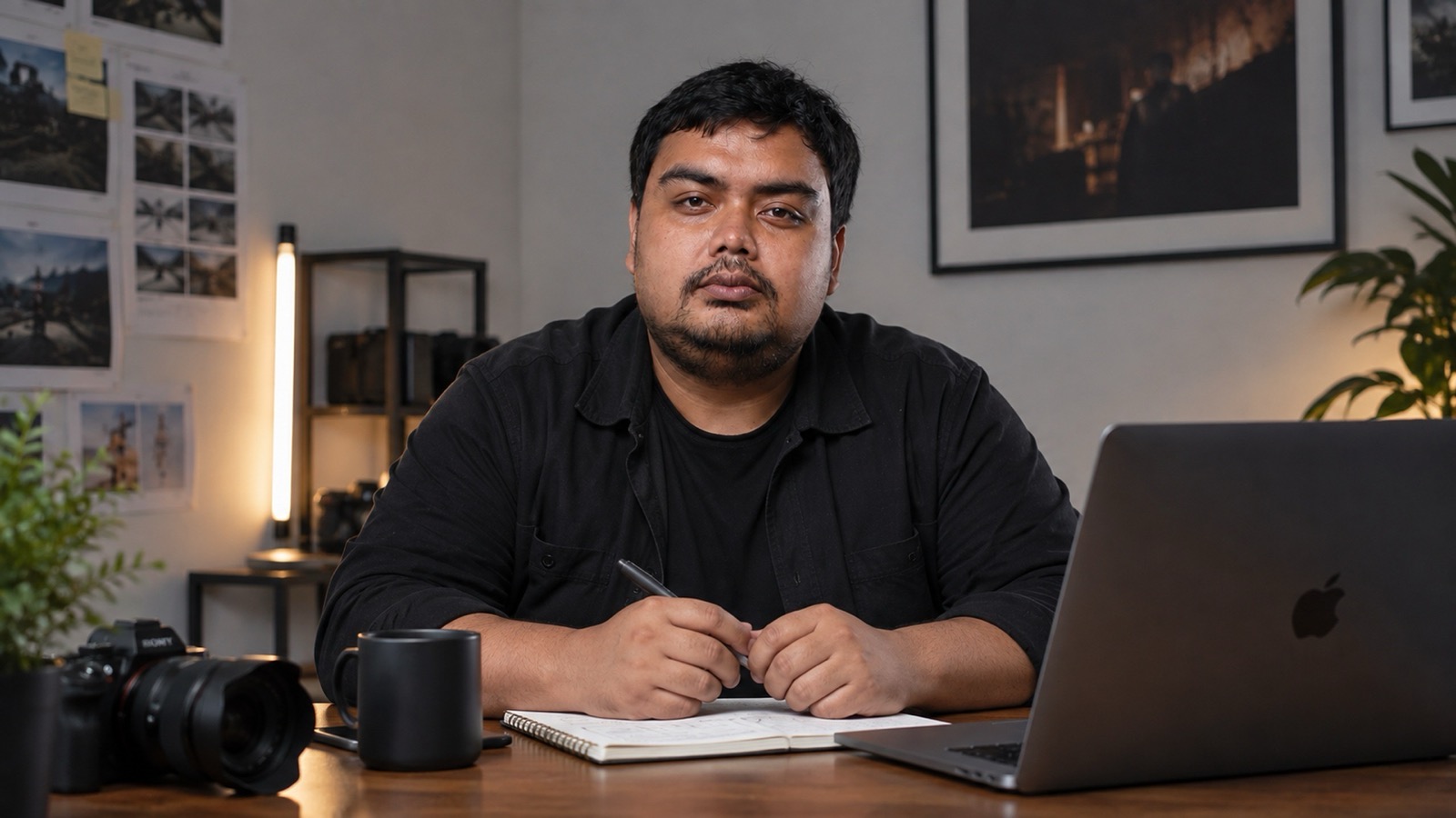 Adhli, technical support dan tim kreatif Mfalme Studio