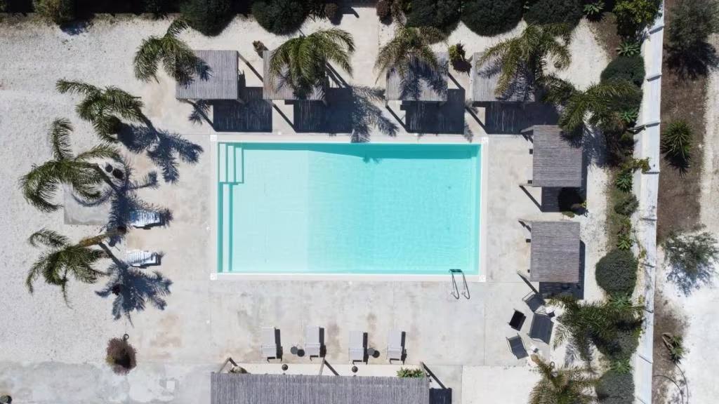 Vista aerea della Piscina