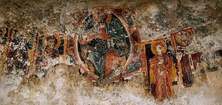 L'affresco del Cristo Pantocratore nella chiesa rupestre di San Nicolò Inferiore a Modica