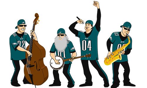 Band for NFL Philadelphia Eagles 36150