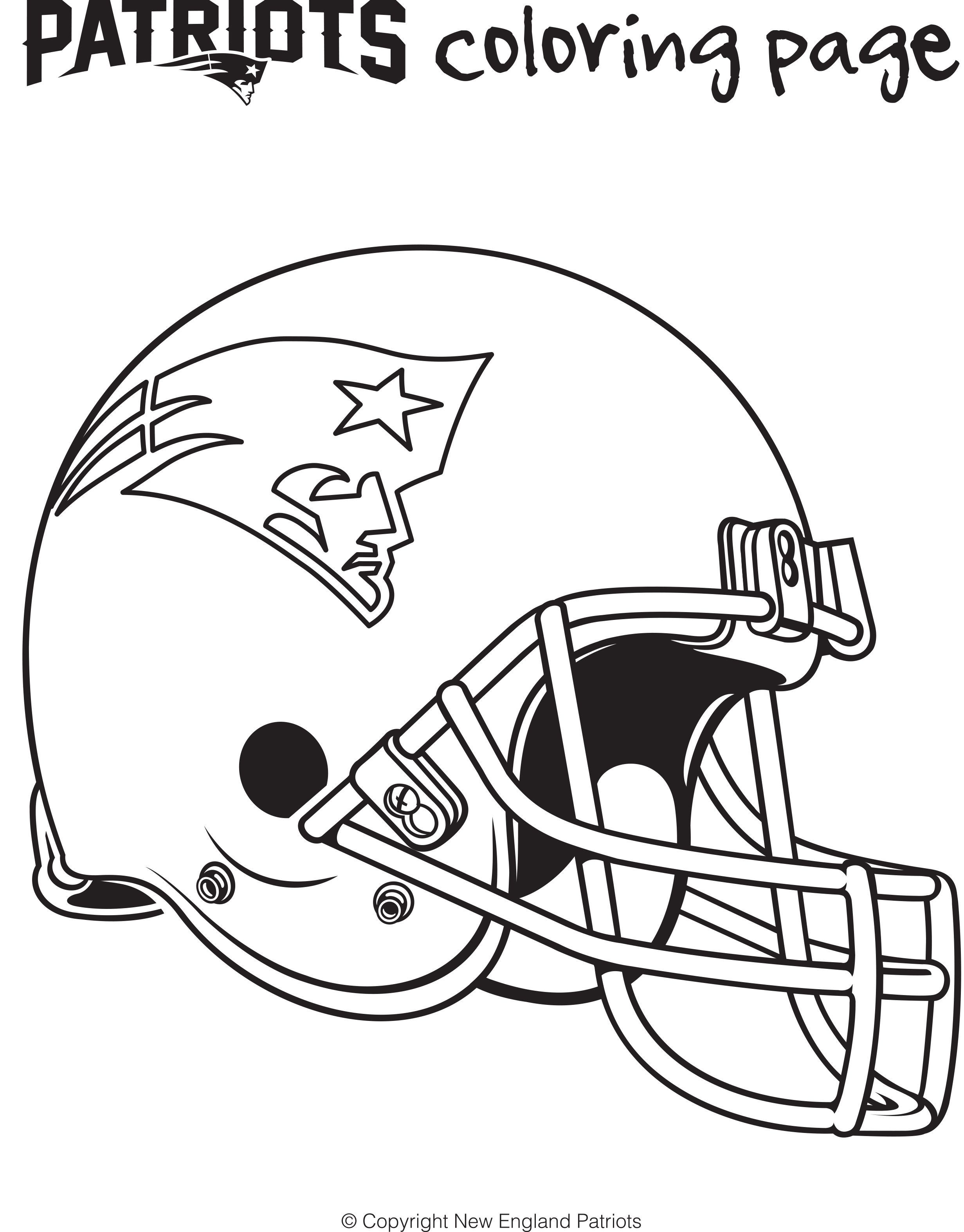 Defensive Line Football Player Coloring Pages