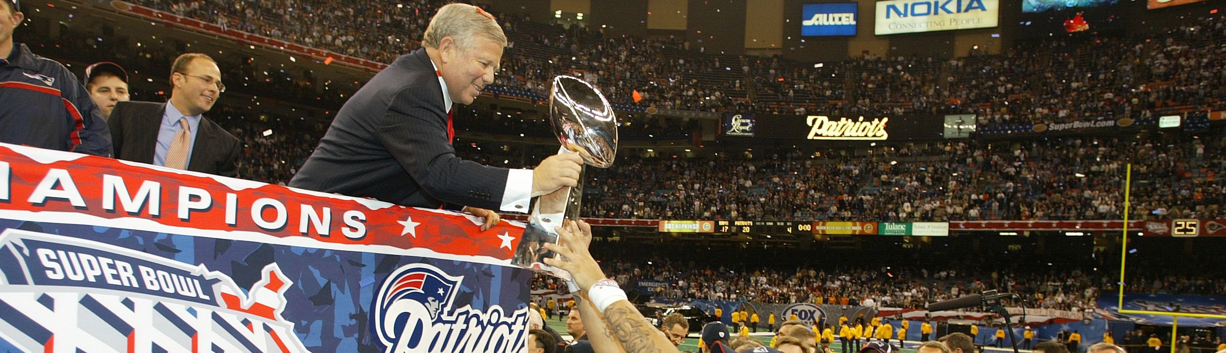 This Day in History: Patriots Win Their First Super Bowl in 2002