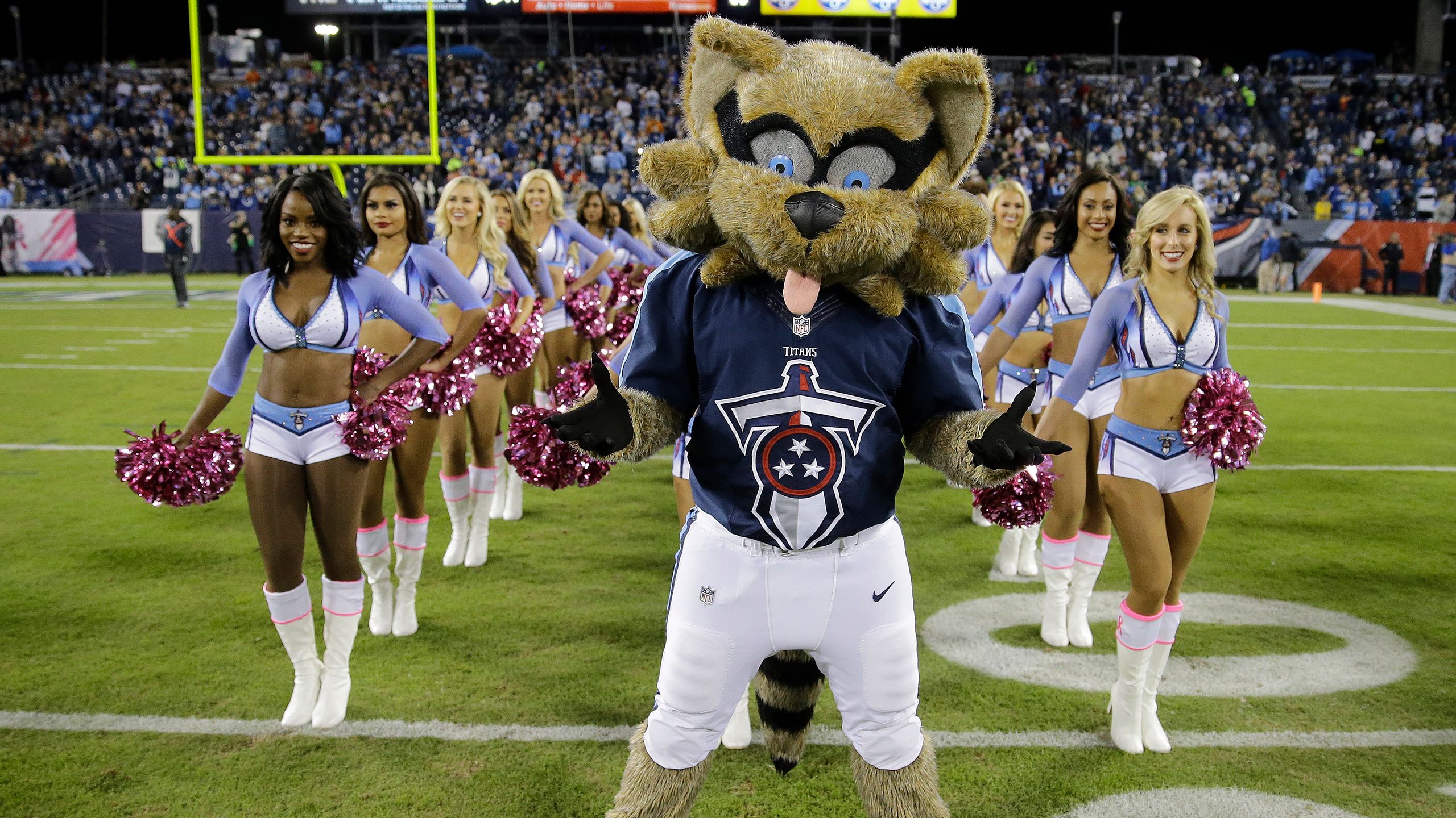 Tennessee Titans Cheerleaders & T-Rac