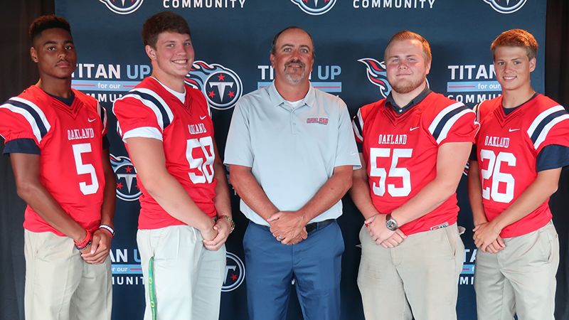 Tennessee Titans select Clarksville-area high school football game as the  'Fireball Friday' Game of the Week