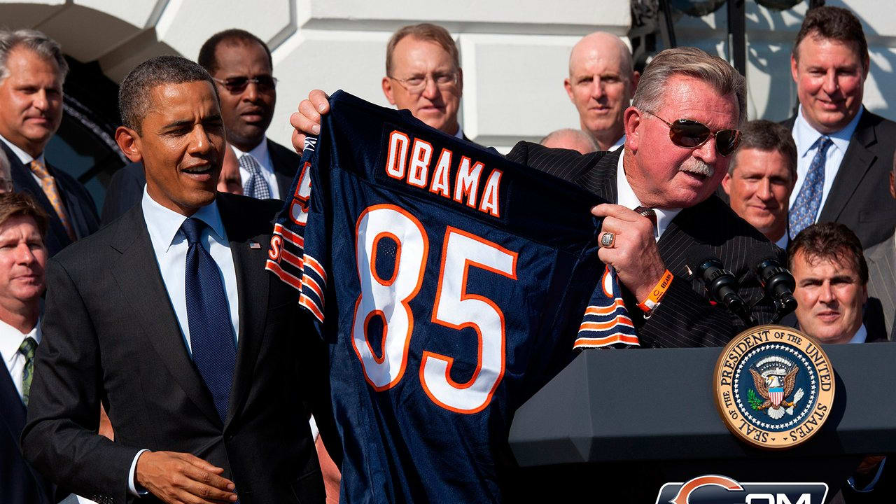 jim mcmahon bears jersey white house