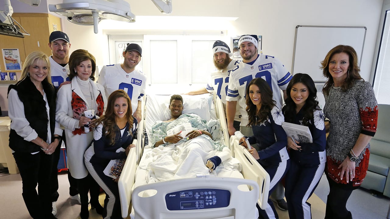 Cowboys Visit Area Children's Hospitals