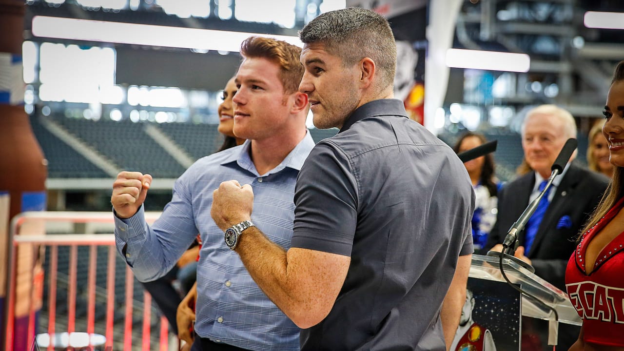Canelo vs. Smith Press Conference At AT&T Stadium