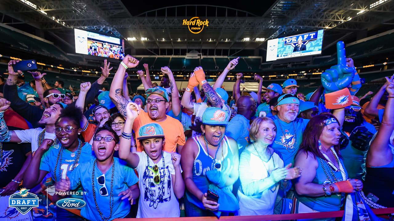 DOLPHINS DARKROOM Dolphins Draft Party Powered By South Florida Ford