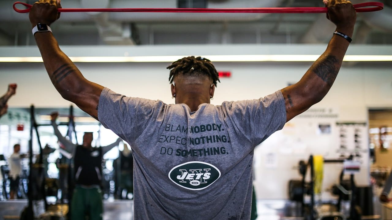 Top Workout Photos of the Jets Offense