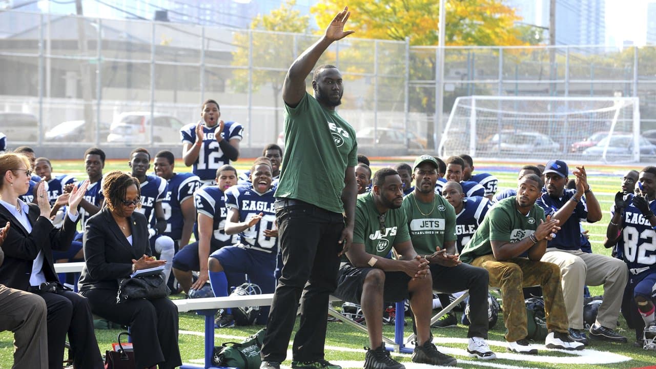 Jets In The Community Heads Up Program Long Island City High School
