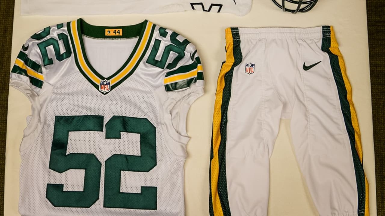 green bay packers uniform colors