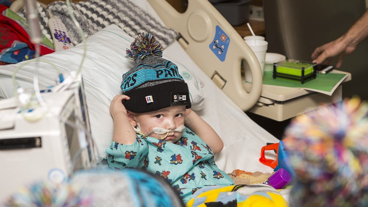 panthers greg olsen beanie