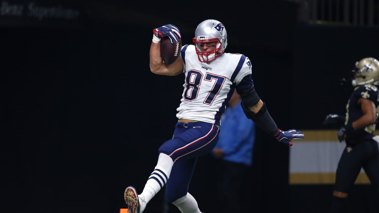 September 17, 2017 - New England Patriots wide receiver Chris Hogan (15)  warms up during the game between the New England Patriots and the New  Orleans Saints at the Mercedes-Benz Superdome in