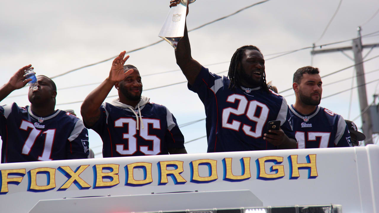 Patriots players help celebrate Foxborough Founders Day