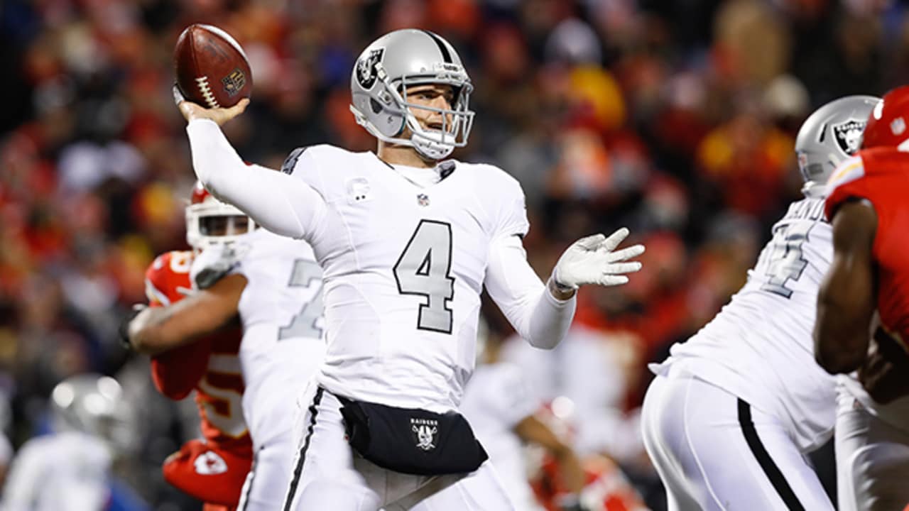 derek carr color rush jersey