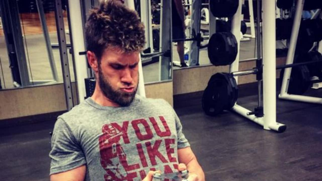 PHOTO Bryce Harper Dons �You Like That� Shirt During Workout