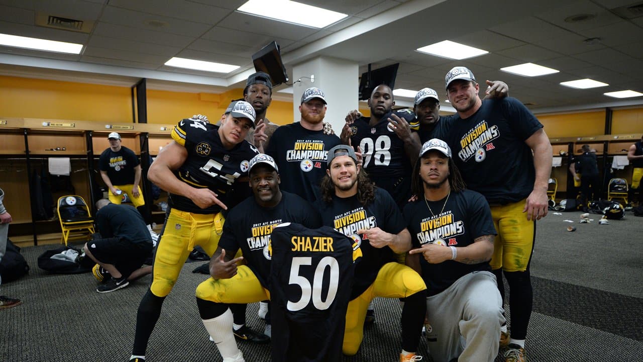 PHOTOS: Steelers celebrate the AFC North Division Championship