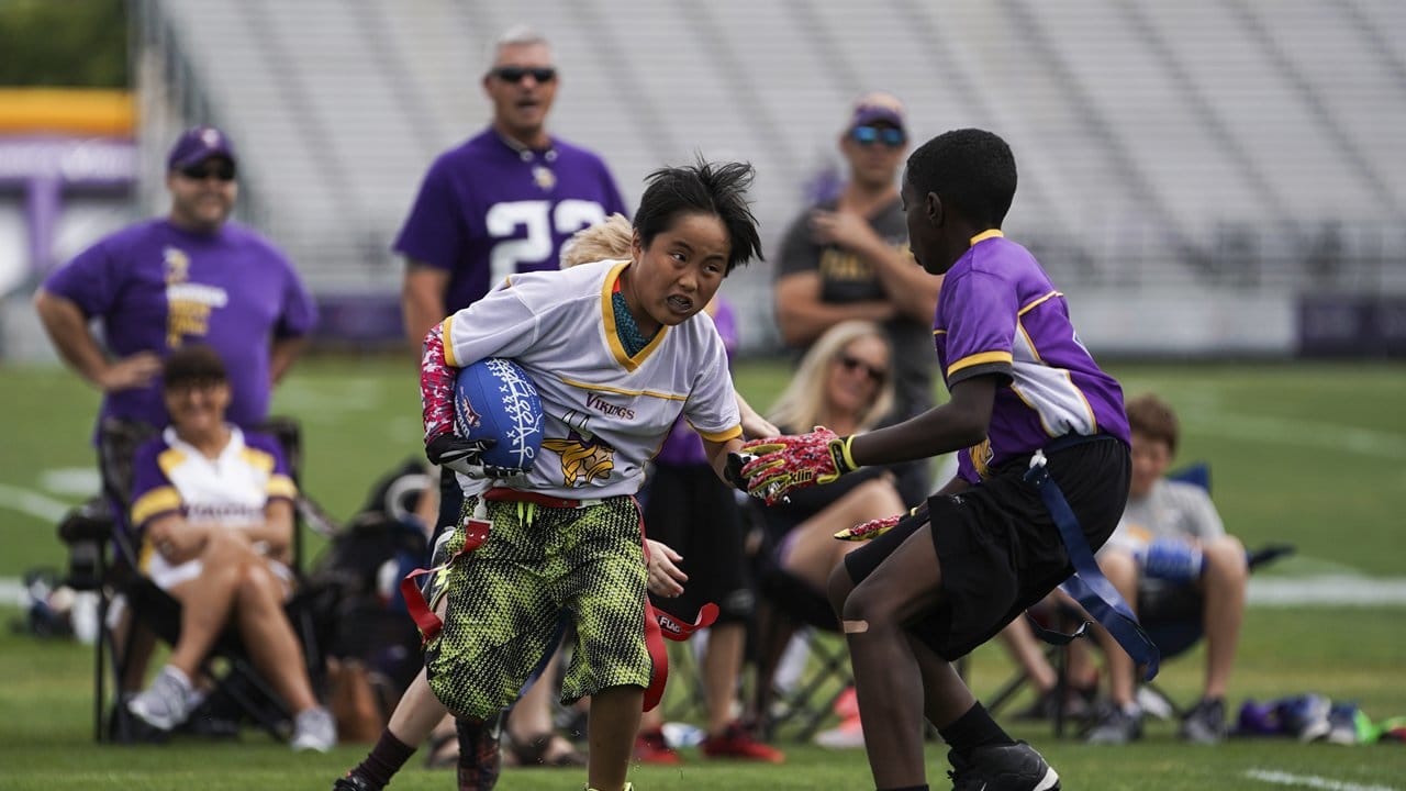 Flag Vikings Host Youth Flag Football Event In Mankato