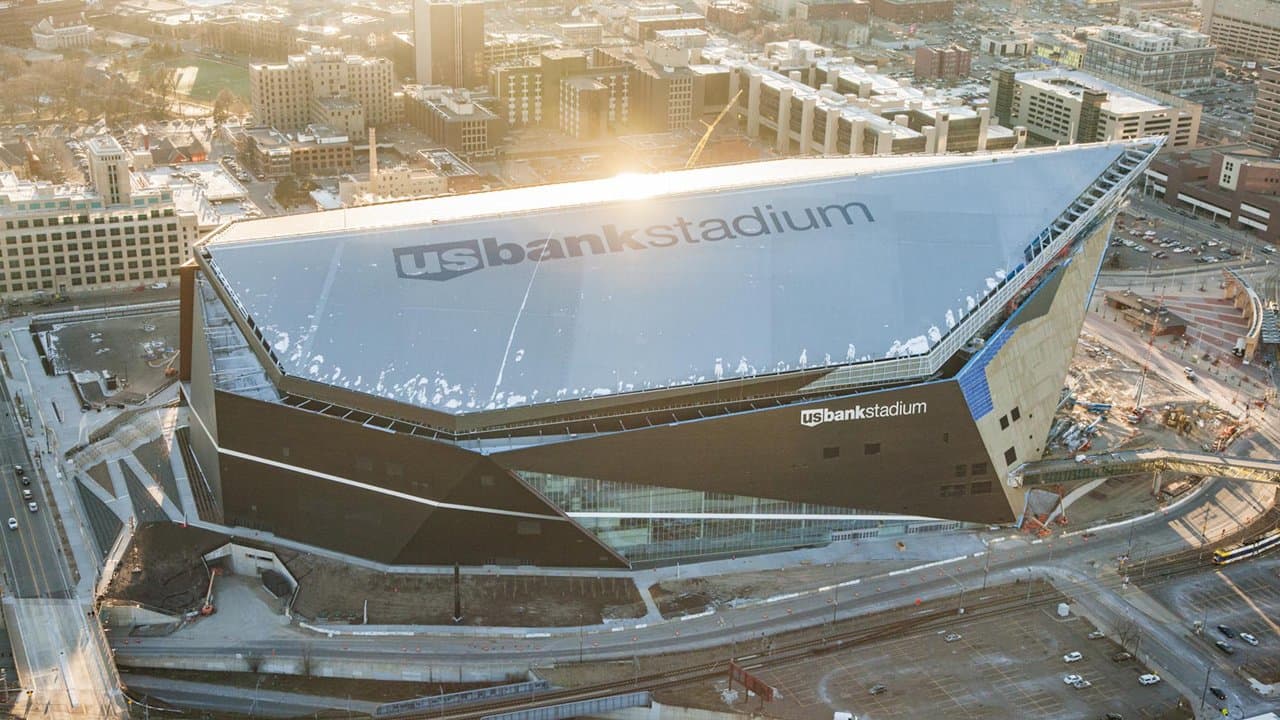 Photos U.S. Bank Stadium Aerials December 2015