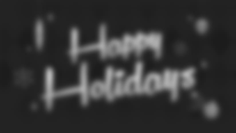Happy Holidays from the San Francisco 49ers!