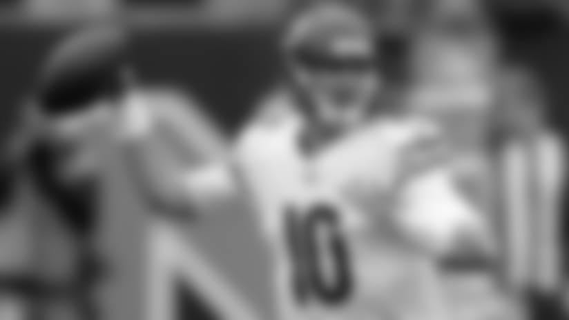Bears second-year quarterback Mitchell Trubisky has the sixth best-selling jersey in the NFL this week, according to Dick’s Sporting Goods.