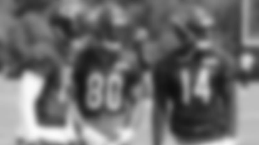 Vets, young receivers to battle for jobs