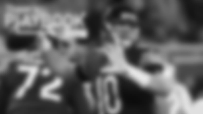 Playbook: Trubisky making big-time throws