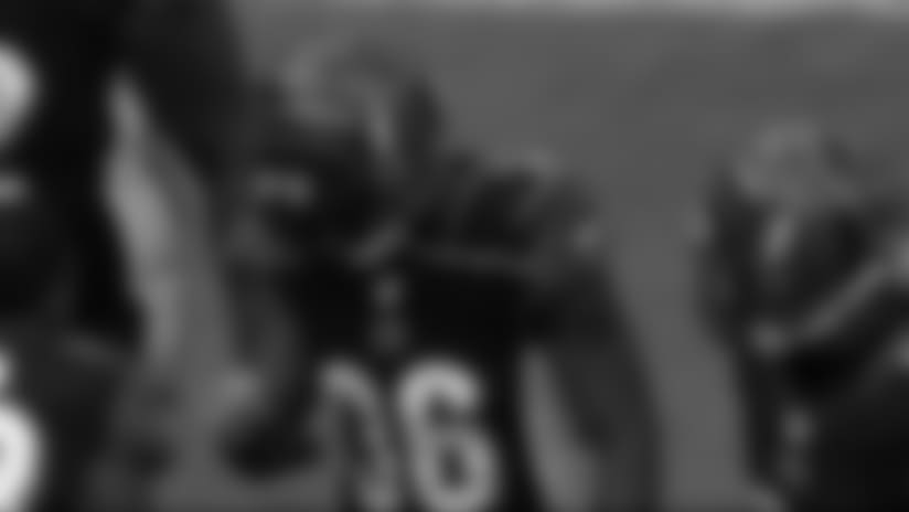 Shawn Williams intercepts Joe Flacco in the end zone