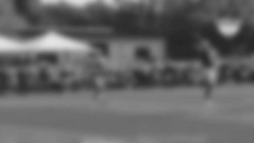 Camp Highlight: Jeremy Kerley One Handed Catch