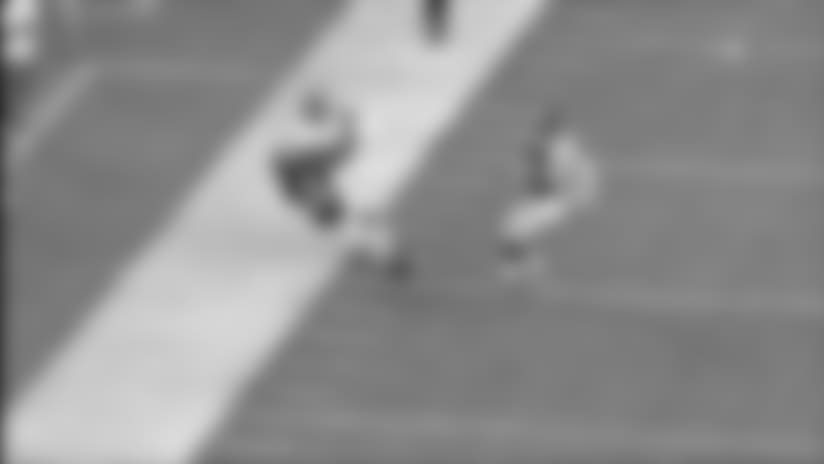 Landry stares down Jackrabbit after 32-yard grab