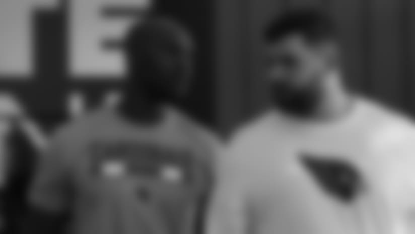 Chandler Jones And Justin Pugh Reunite