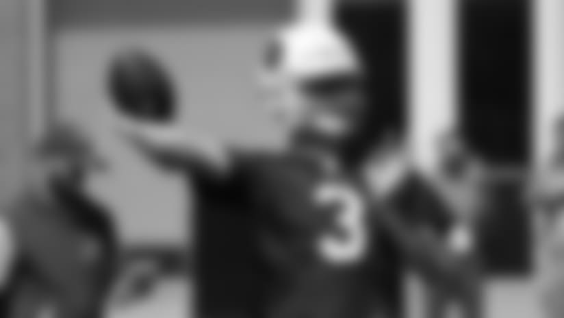Confidence On Display On Josh Rosen's First Day