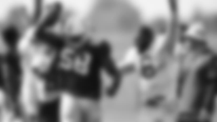 Linemen Punt Catch Challenge