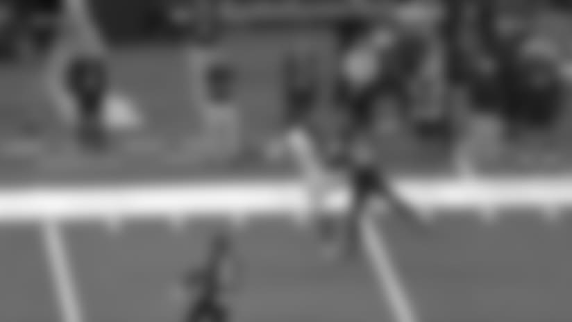 Indianapolis Colts wide receiver Steve Ishmael gets UP to make 39-yard catch from quarterback Jacoby Brissett
