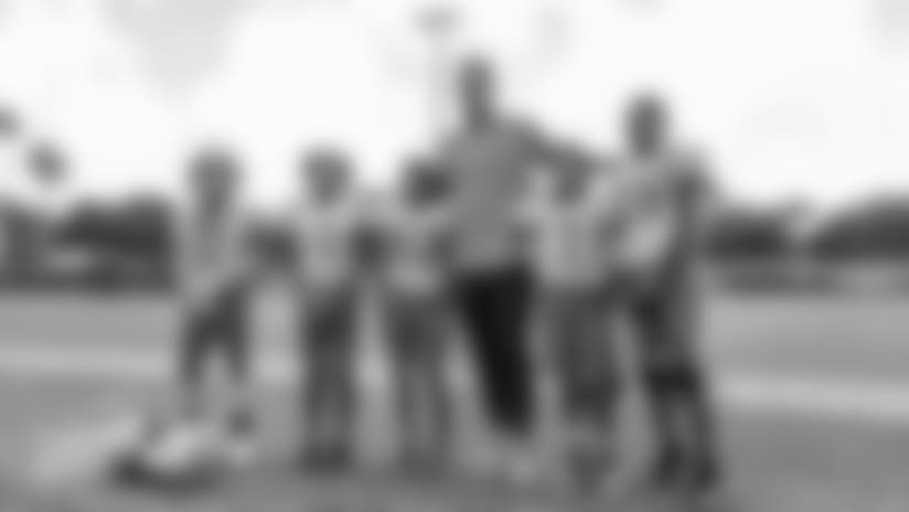 DOLPHINS DARKROOM: Dolphins Host Palm Beach Youth Football League At Practice