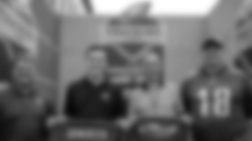 Axalta & No. 88 Driver Alex Bowman Visit Eagles Training Camp