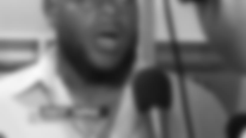 DT Robert Thomas discusses performance vs. Browns