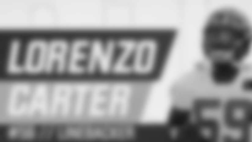 Lorenzo Carter Highlights from spring practices