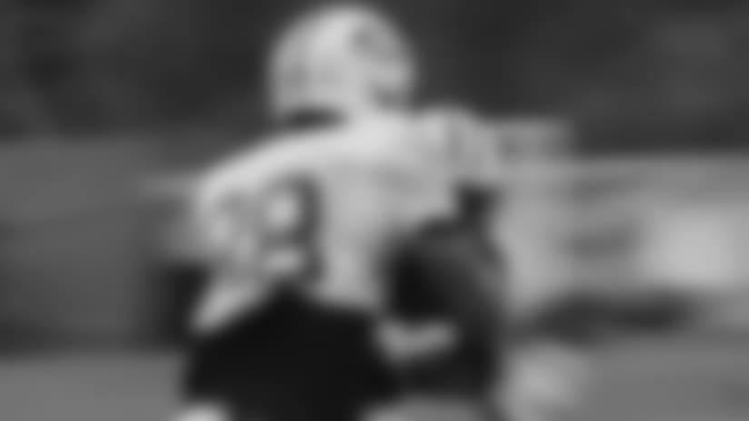 Training Camp Highlight: Big Hit by Terrence Brooks