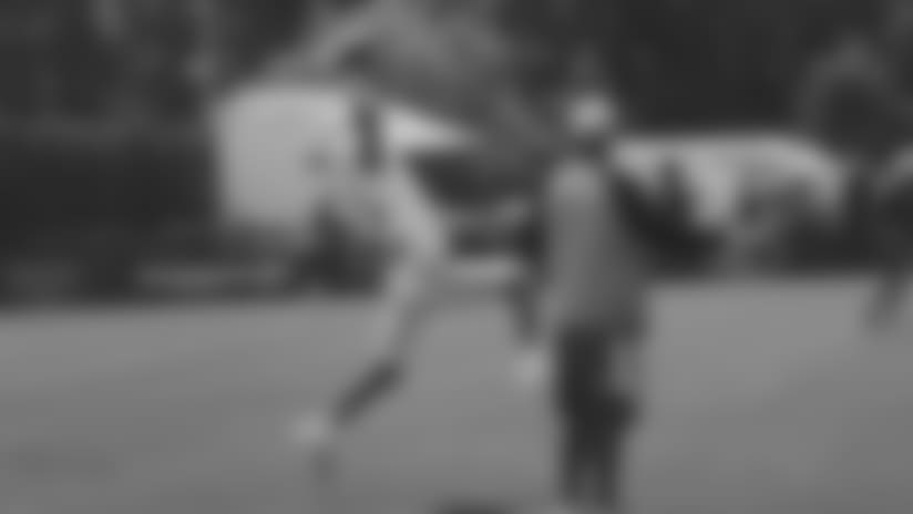 Training Camp Highlight: Robby Anderson One-Handed Catch