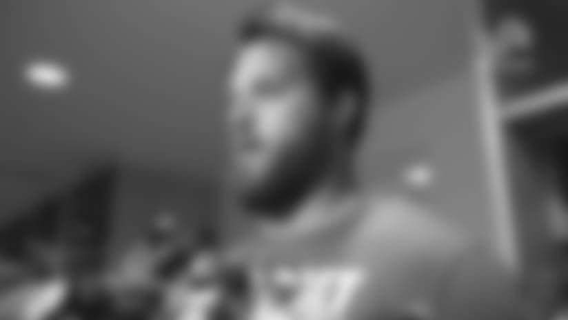 Decker on offensive line improvement