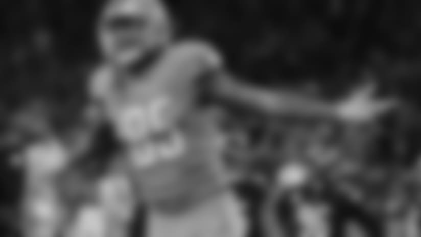 Lions vs. Bears: Celebratory scenes