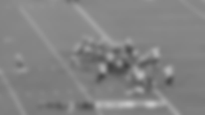 RB Joel Bouagnon punches it in for 1-yard TD