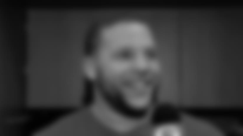 Taylor 1-on-1: 'My first time ever playing tackle'