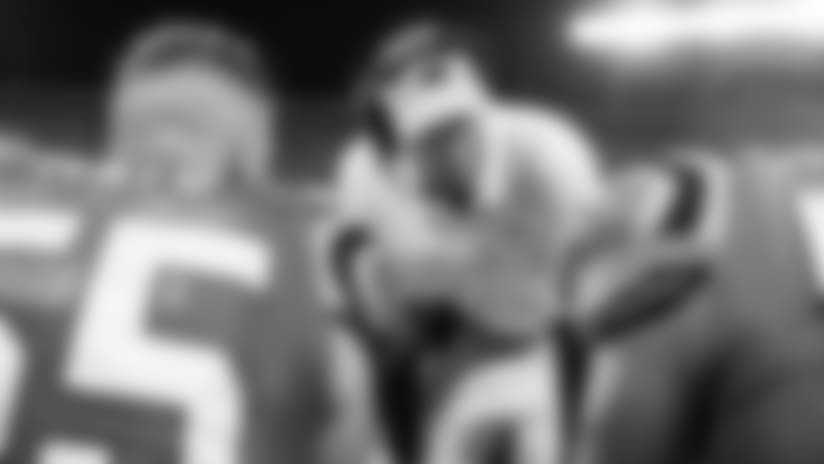 Step onto the sideline and eavesdrop during the Panthers' preseason home opener.