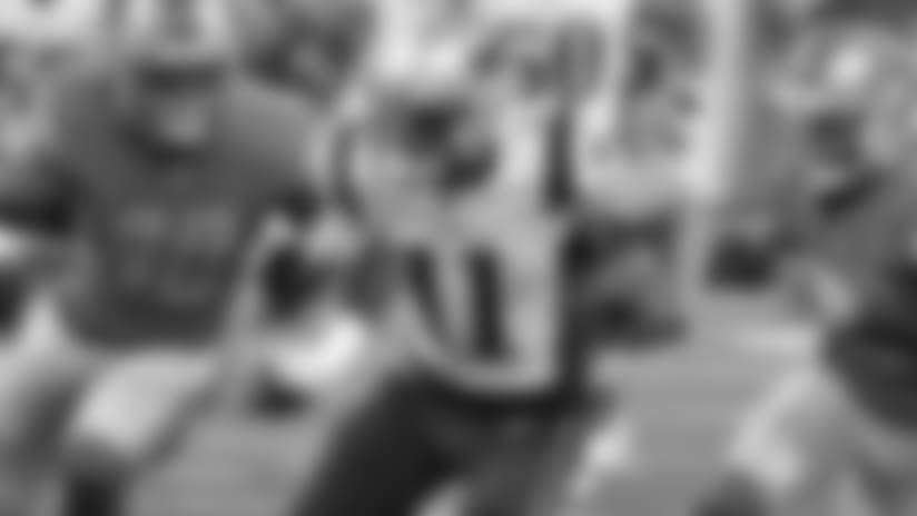 Brady to Edelman for a first down