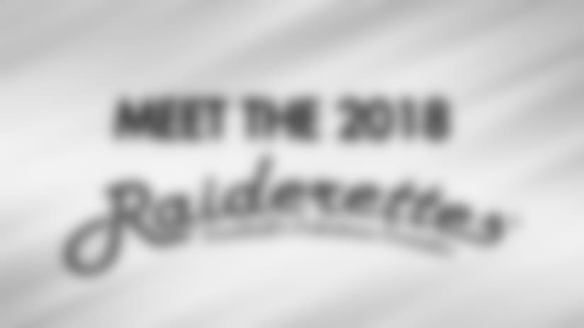 Meet The 2018 Raiderettes